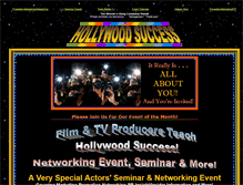 Tablet Screenshot of hollywoodsuccess.com